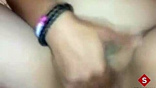 This Tattooed Teen Girl Uses Toys To Eat Her Own Big Ass And Pussy