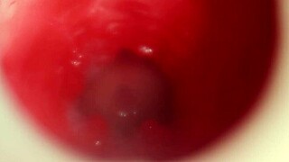 filled the camera with cum the best internal cumshot in the anal 4k