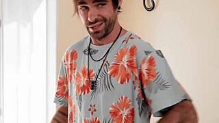 girl makes her roommate happy