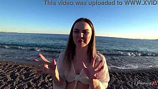 Chubby teen 18+ Alexa Mills rides fit boy Alexxxs huge dick so well