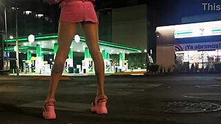 Exhibit Guarrita with Putifalda Showing the Bragas in Crossdressing Transsexual Action!