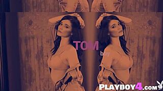 Stunning Big Tits Milf Morgan Hovanek Teases In Sexy Lingerie Undressing To Pose Naked And Reveal Perfect Body