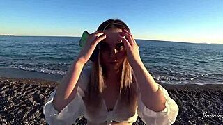 Chubby teen 18+ Alexa Mills rides fit boy Alexxxs huge dick so well