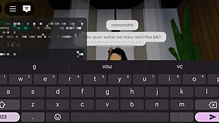 oh damn, fucking that hot blonde brazilian with cumshot facial rough action!