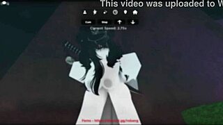 oh man, this emo slut's getting pounded hard in her big ass and tits in that roblox condo