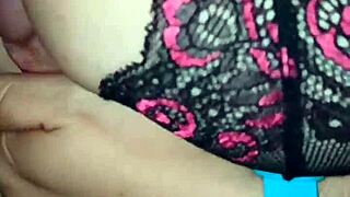 Horny Amateur Tittyfuck In Lingerie With Big Tits