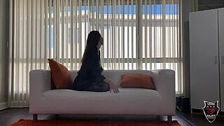 Waiting For Rome Major Hazel Moore Got Pussy Licked And Fucked Doggystyle!