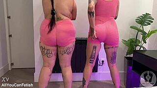 Why Tease With Huge Boobs Jumping And Ass Shaking In Jeans?