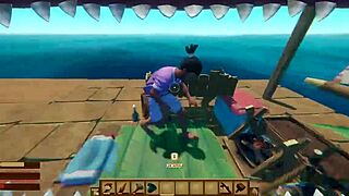 hardcore raft adventure with bots part 2