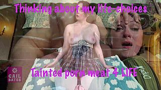 hey worthless whore, regret becoming my fuck doll in this humiliation scene?