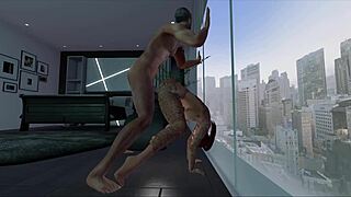 i love this flat with a view of shower pussy cock fucking and tits