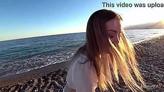 Chubby teen 18+ Alexa Mills rides fit boy Alexxxs huge dick so well