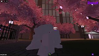 Roblox fucking a girl in the park