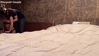 hot asian amateur blows monster cock cums hard