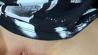 i secretly creampied her tight juicy pussy first shut inside then rest load outside for surprise impregnation