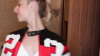 Oh, how does petite cheerleader Kait get the ultimate BBC revenge with deepthroat riding and doggystyle?