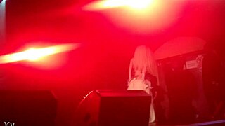 oh wow lady gaga stripping clothes in wild show!