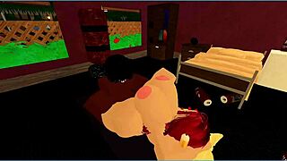 she tricks her best friend into pounding her big black ass outdoors in a rough public session