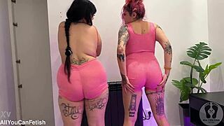 Why Tease With Huge Boobs Jumping And Ass Shaking In Jeans?