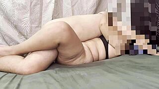 mexican woman has orgasm at work