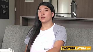 Huge Boobs Japanese Latina Milf Faces Casting Interview But Too Old