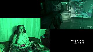 Naked Lake House Game With Big Tits Brunette