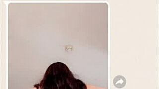 Doña Mary In Rico Shorcito Shows Off Her Massive Culote So Deliciously!