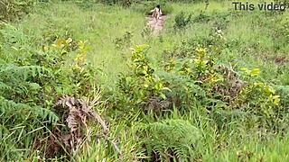 Intense Mountain Hike Turns into Wild Outdoor Anal Fuck with Sexy Amateur Guide in Shorts