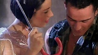 Oh wow, that perfect body gets fucked wildly under the pouring rain!