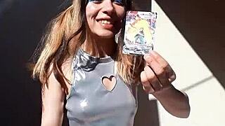 Bonneyuwu Shows Off Body And Cards In Cosplay