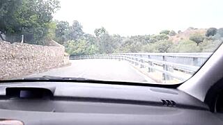 Searching for a quiet spot in the forest during outdoor nature adventure.