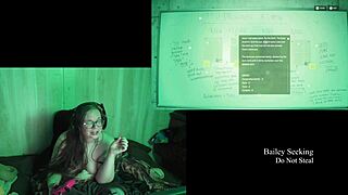 Naked Lake House Game With Big Tits Brunette