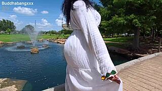 this big booty ethiopian slut moans as her tight shaved pussy and ass get filled by a monster black cock in rough interracial fucking with deepthroat action