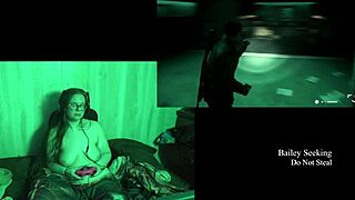 Naked Lake House Game With Big Tits Brunette