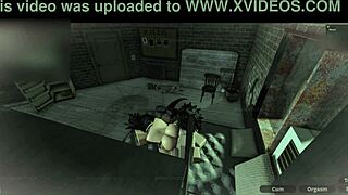 Creampie after deep session with friend