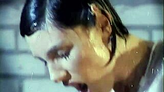 Oh wow, that perfect body gets fucked wildly under the pouring rain!