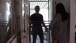 Amateur milf enjoys passionate quickie leading to intense orgasm