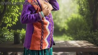 Hey, you wanna see this 18-year-old Indian deshi village girl getting fucked hard outdoors on the ranch?