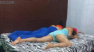 WILD GHOST JOINS COUPLE IN BED FOR NAUGHTY FUN! IT POUNDS THE GUY AND GIRL HARD IN REAL HOMEMADE SEX TAPE!