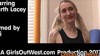 oh man, this skinny aussie is all buttplugged in that wild backstage scene