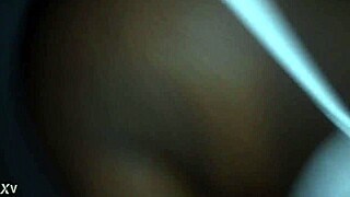 she bends over in doggystyle showing off her big curvy ass