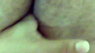 dark-skinned bbw tranny gets fucked raw in amateur bareback session