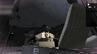 Creampie after deep session with friend