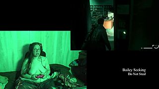 Naked Lake House Game With Big Tits Brunette