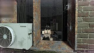 Creampie after deep session with friend