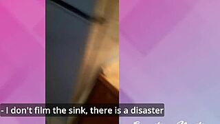 when your girlfriend tries to be a food blogger but cooks on the kitchen desk instead