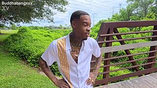 this big booty ethiopian slut moans as her tight shaved pussy and ass get filled by a monster black cock in rough interracial fucking with deepthroat action