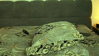 Brunette Bombshell Ayya Enjoys Solo Masturbation Session