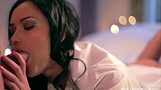 give him deep blowjob and finish with cumshot