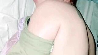 Overwhelmed by intense passion in homemade interracial doggystyle creampie